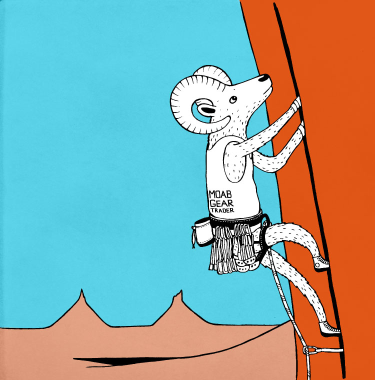 750x760 Crack Climbing Drawing Jonas Claesson