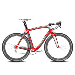 250x250 Bike Drawing, Pencil, Sketch, Colorful, Realistic Art Images