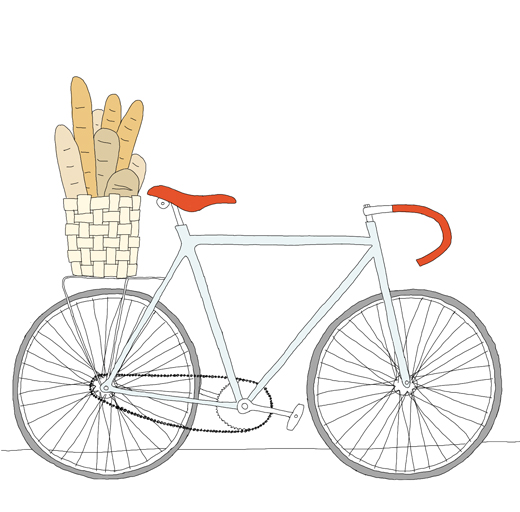 520x512 Bread Bike (Drawing By Johanna Kindvall) By Me