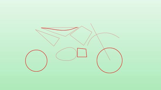 550x309 How To Draw Dirt Bikes 10 Steps (With Pictures)