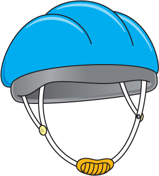 321x354 Bike Helmet Clipart