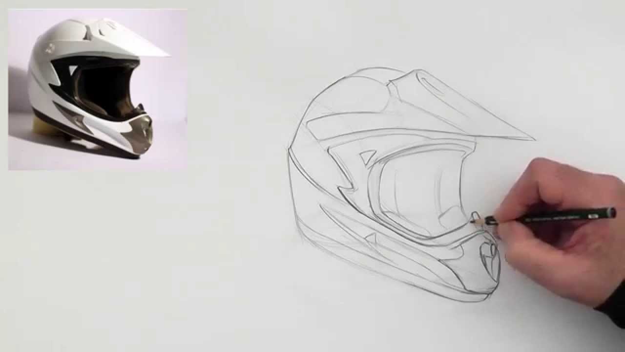 1280x720 Drawing A Helmet (Slow Version)