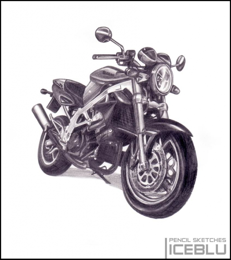 909x1024 Pencil Sketches Of Bikes Pencil Sketches Of Bikes
