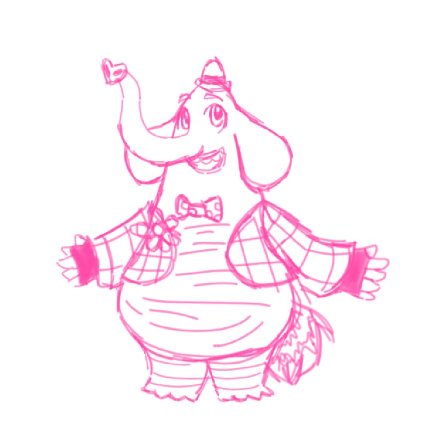 894x894 Inside Out Fanart Sketch] Bing Bong By E Lexia