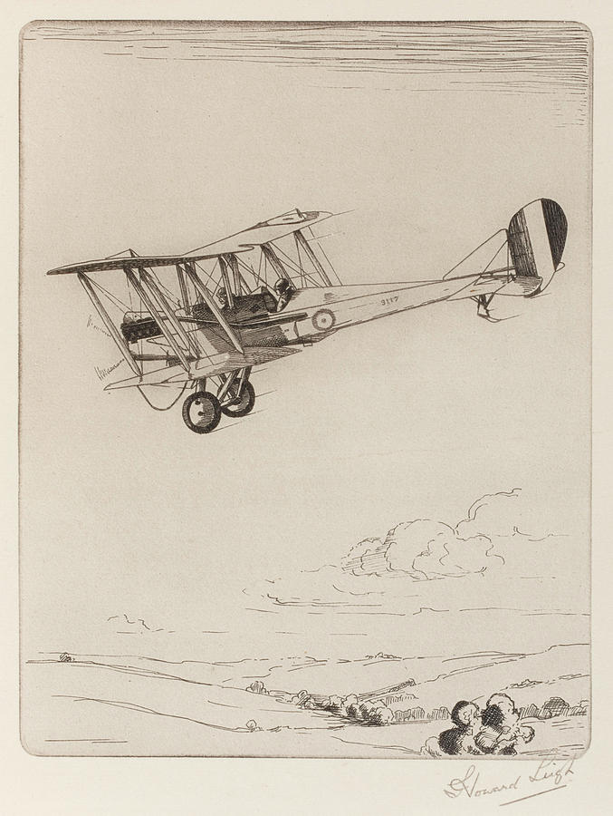 677x900 Two Seater Biplane Designed Drawing By Mary Evans Picture Library