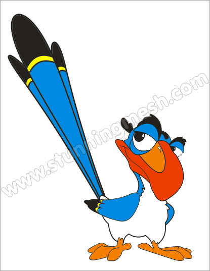 415x537 Bezier Tool In Coreldraw To Make Cartoon Bird Stunning Mesh