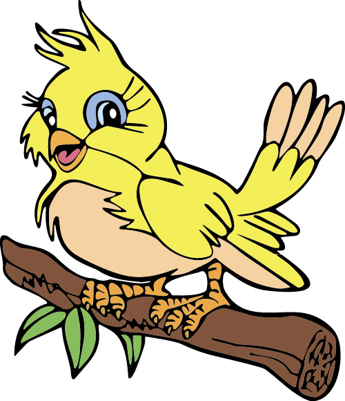 500x580 Hand Drawn Bird Cartoon Styles Vector Free Vector In Encapsulated