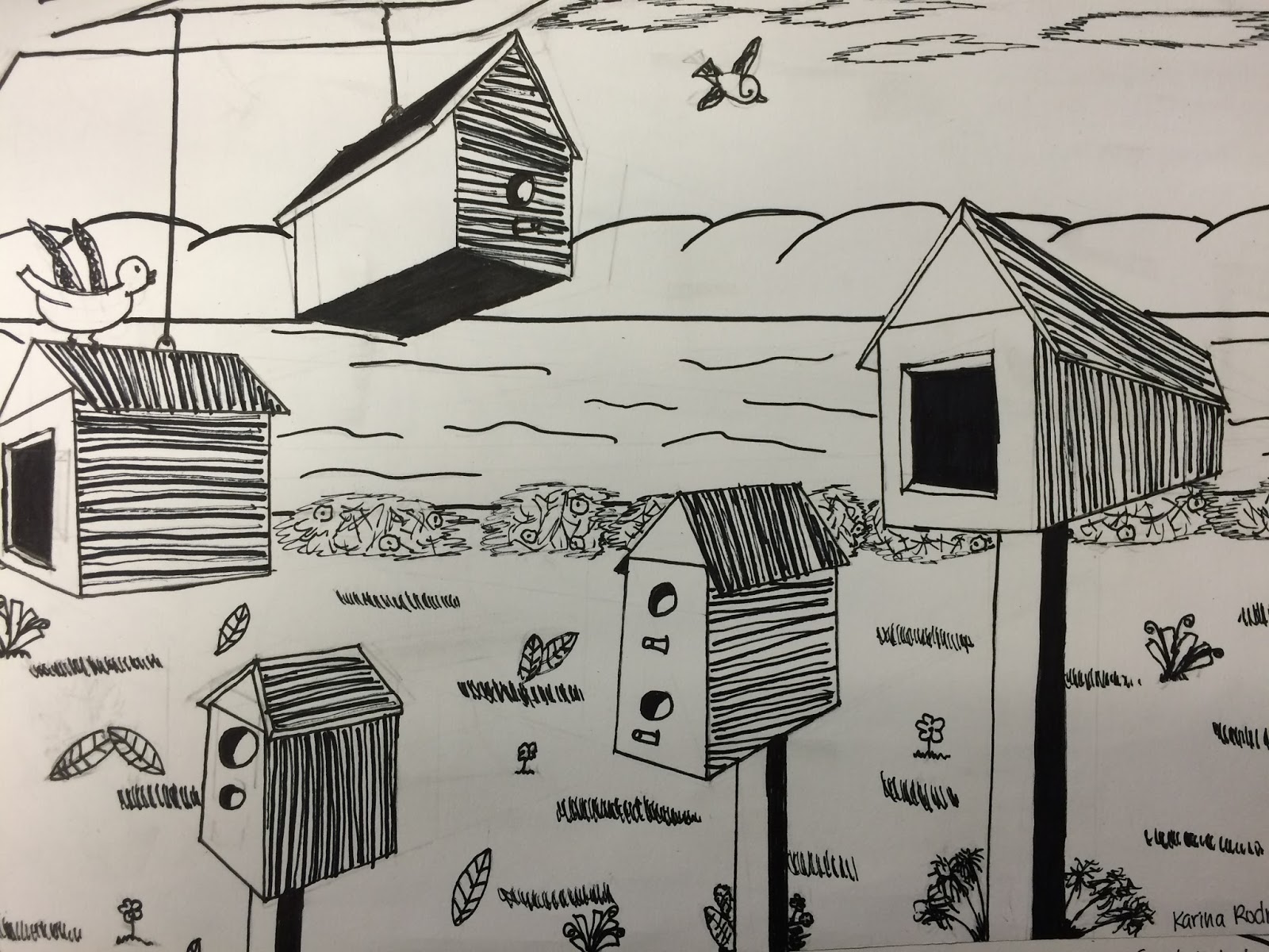 1600x1200 Perfect Bird House Drawing Awesome House Bird House Drawing Ideas