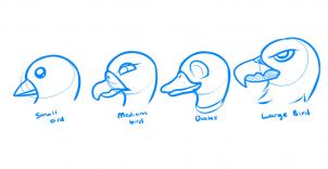 302x156 How To Draw How To Draw Birds For Kids