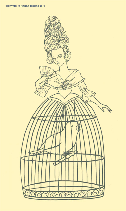 432x720 Victorian Birdcage