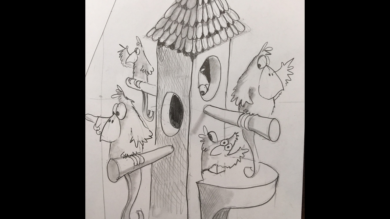 1280x720 How To Draw Birds In A Cool Birdhouse With Mark Kistler