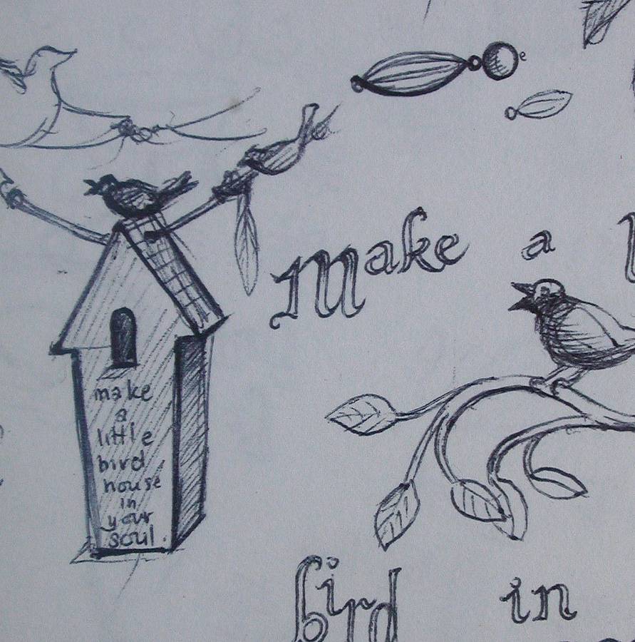 891x900 Bird Houses Tattoo Bird Houses, House And Birds