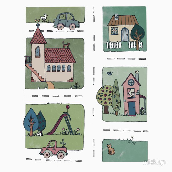 550x550 Birds Eye View Drawings