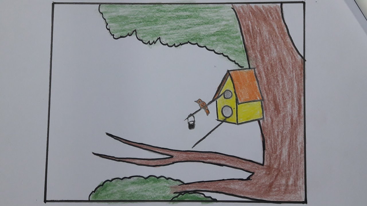 1280x720 How To Draw A Nest