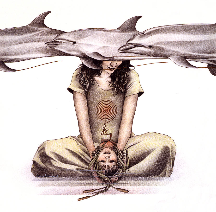 900x881 Birth Drawing By Johanna Pieterman