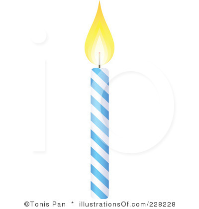 400x420 Birthday Candle Clipart Black And White Clipart Panda