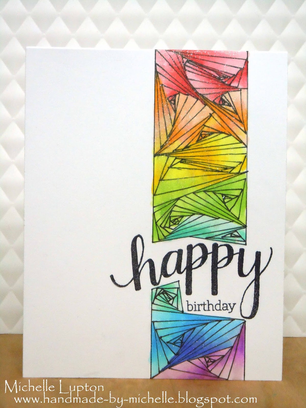 1200x1600 Handmade By Michelle Zendoodle Birthday Card