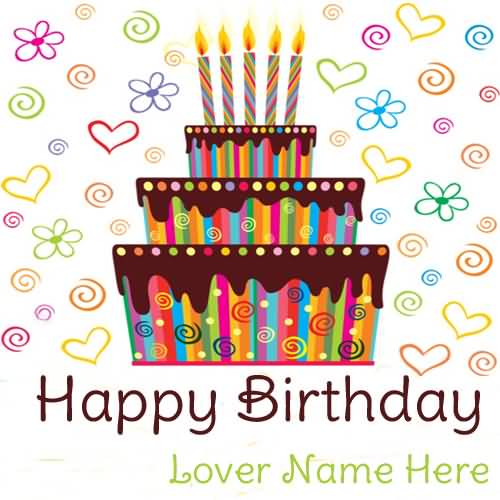 500x500 Awesome Drawing Birthday Wishes For Lover Greetings