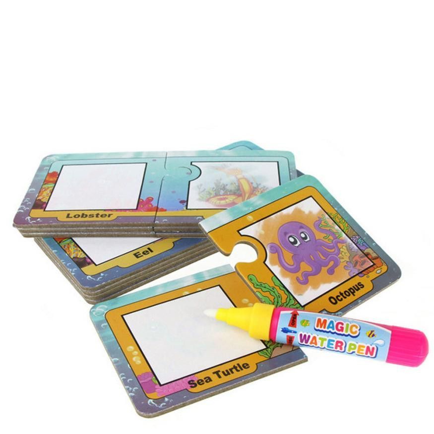 875x875 Children Educational Toys Water Draw Card Drawing Board Graffiti