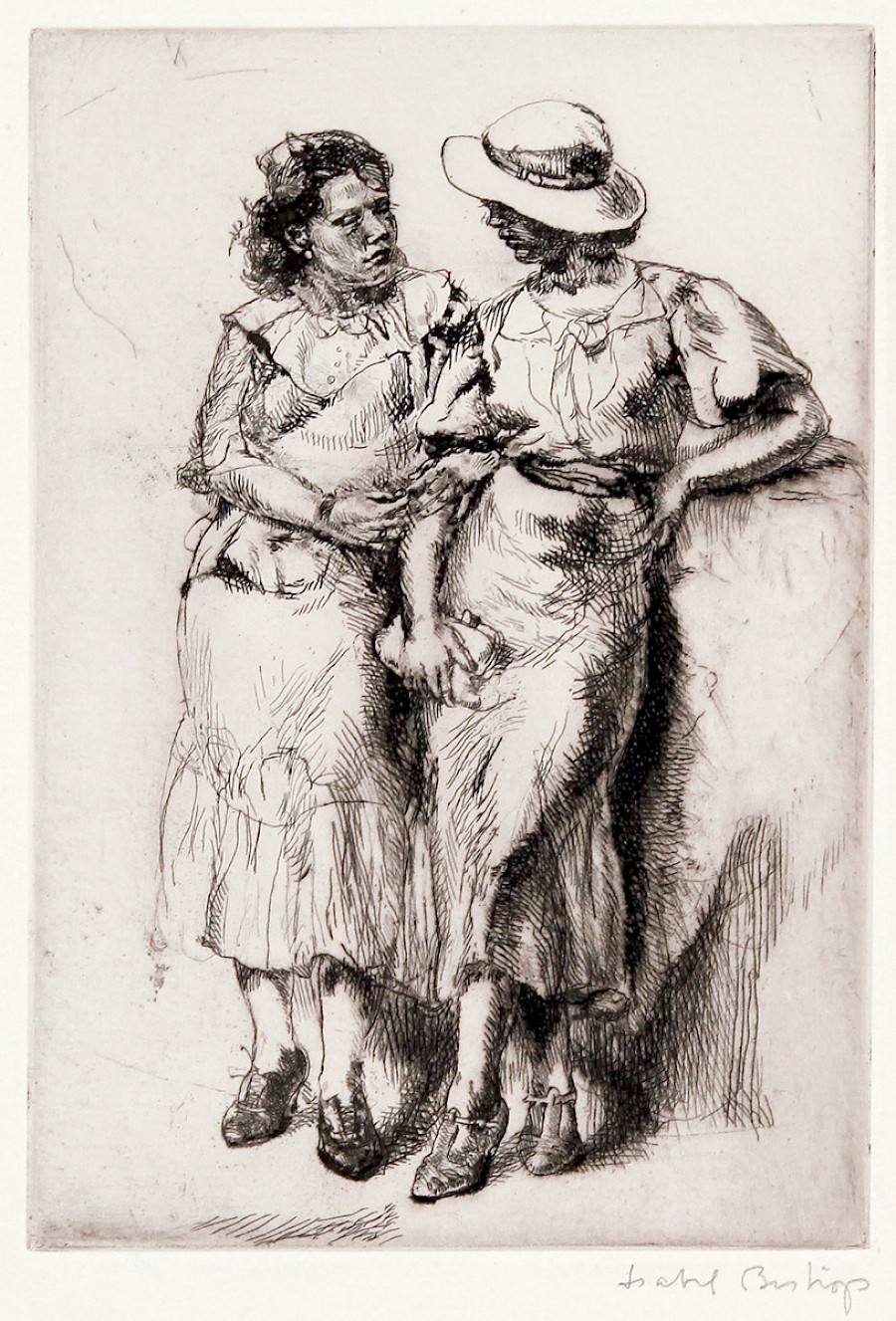 900x1327 Isabel Bishop Davidson Galleries Antique Modern Contemporary