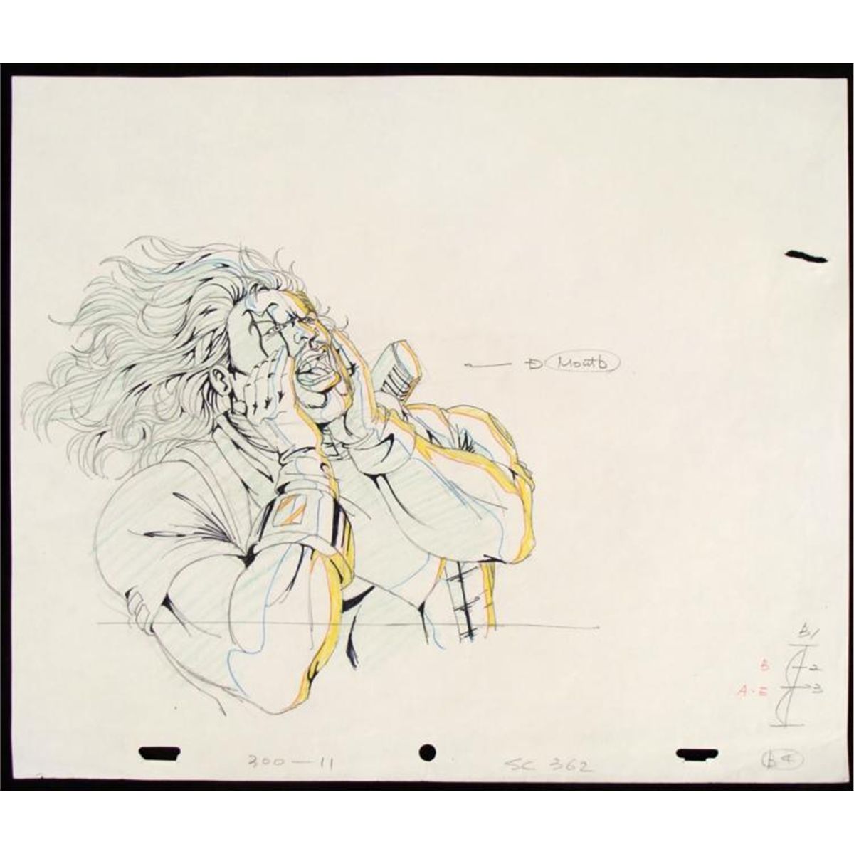 1200x1200 X Men Original Drawing Animation Bishop This Can'T Be