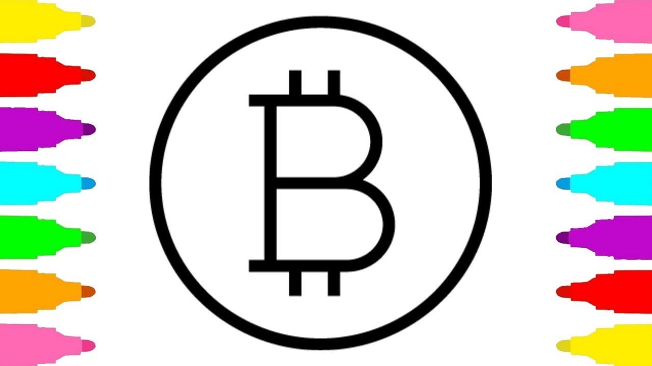 1280x720 How To Draw Bitcoin Coloring Pages Funny Videos Drawing