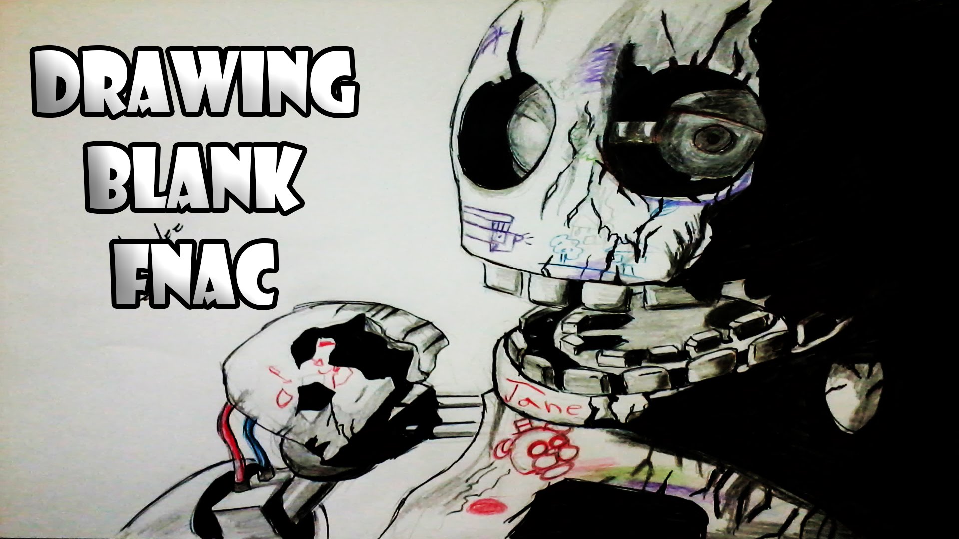 1920x1080 Dibujando A Blankdrawing Blankfnac