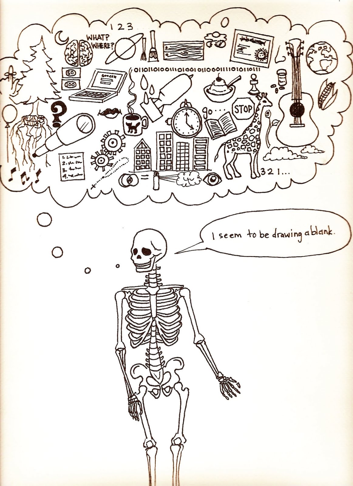 1163x1600 Julie Lamb I Seem To Be Drawing A Blank