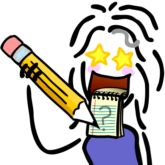 555x555 The Animated Woman Drawing A Blank.