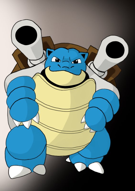 566x800 Learn How To Draw Blastoise From Pokemon (Pokemon) Step By Step