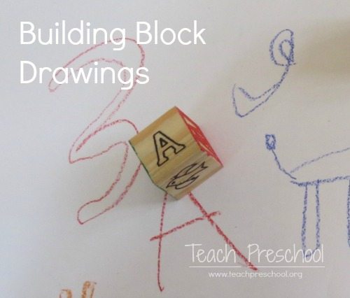 500x426 Building Block Drawing Game In Preschool Teach Preschool