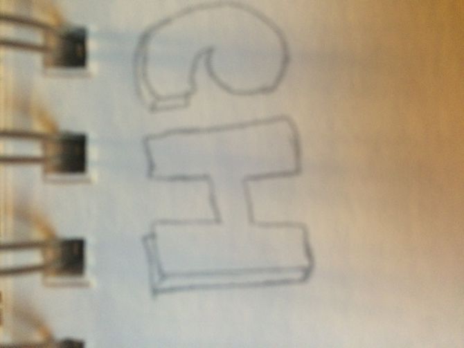 670x503 3 Easy Ways To Draw 3d Block Letters (With Pictures)