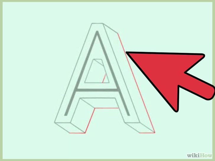 728x546 Draw Shadow Effect 3d Block Letters Block Lettering And 3d