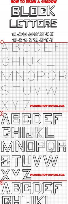 236x700 Block Letters