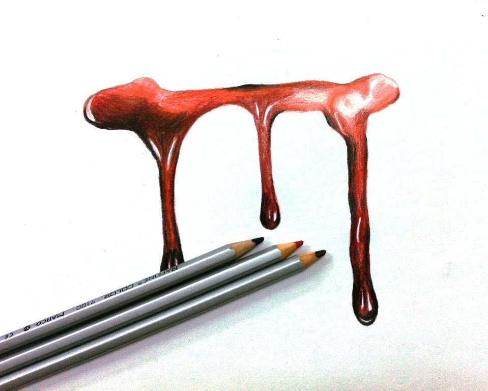 959x768 How To Draw Realistic Dripping Blood