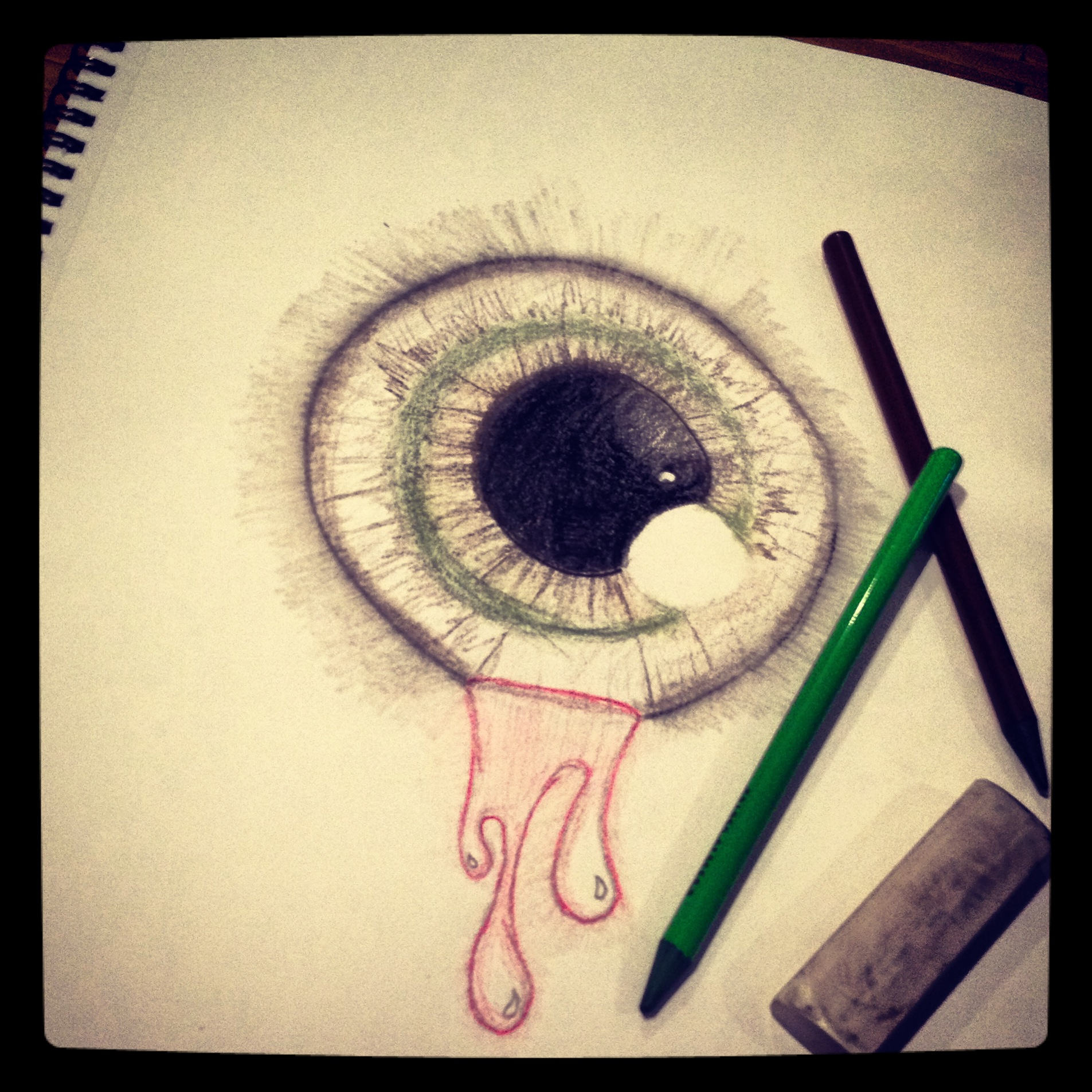 1905x1905 Halloween Eye Blood Drop Drawing Art Hayez33 Art Work Drawing