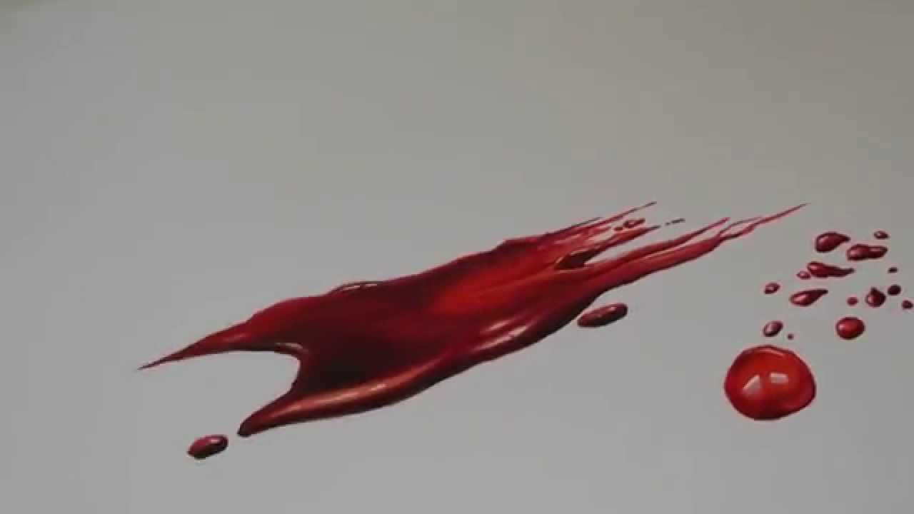 1280x720 How To Draw Realistic Blood