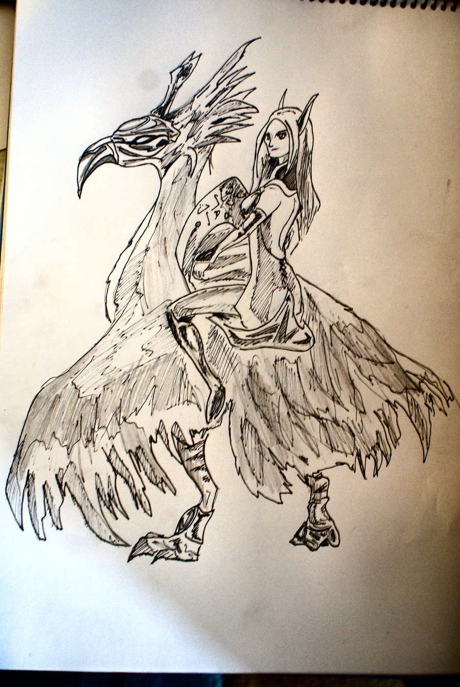 900x1344 Elf Mage By Vincentdarkman