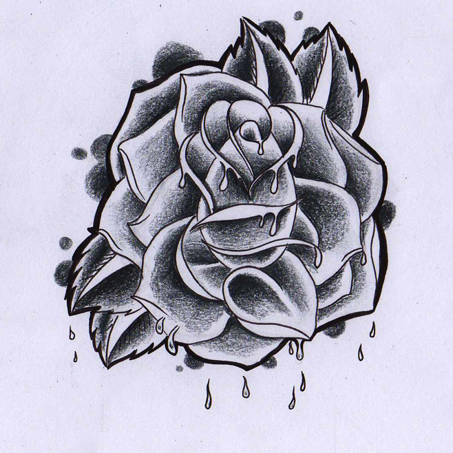 658x658 Bloody Rose By Willemxsm