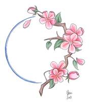 183x200 Drawing Cherry Blossom Artwork For Sale On Fine Art Prints