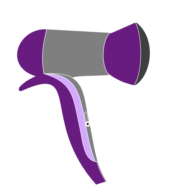 594x600 Purple Rage Blow Dryer 2 Clip Art