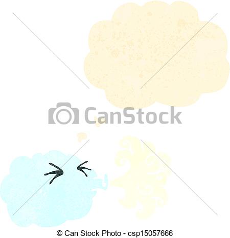 450x464 Cartoon Cloud Blowing Wind Clip Art Vector