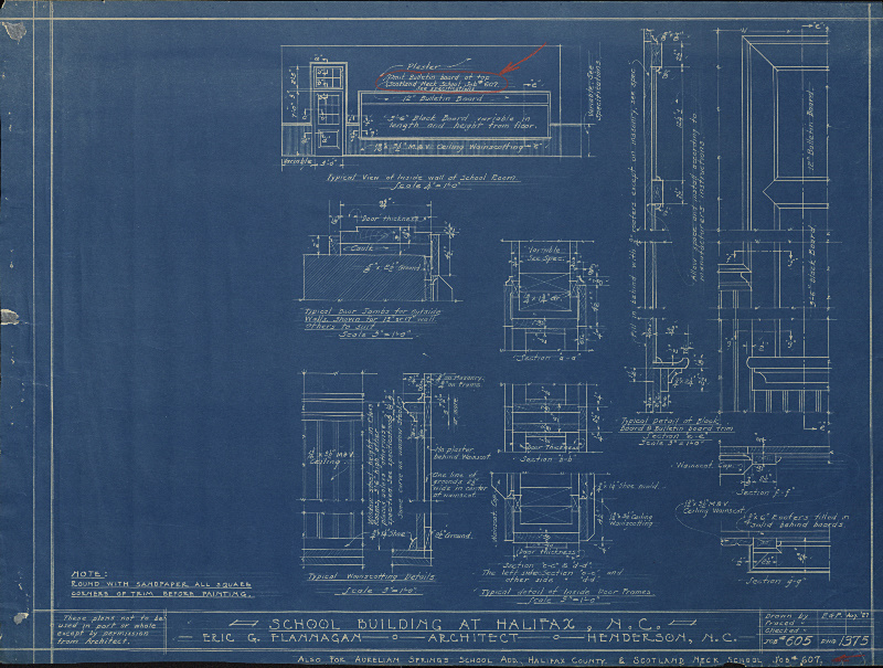800x605 School Blueprint Drawings
