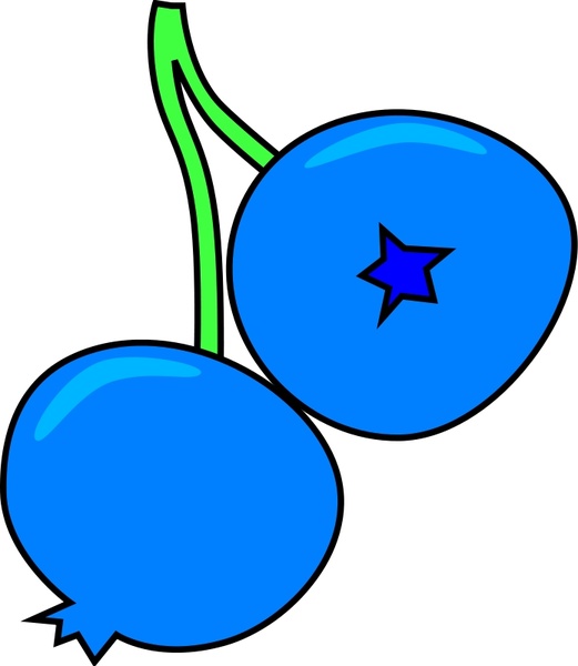 521x600 Blueberry Free Vector In Open Office Drawing Svg ( Svg ) Vector