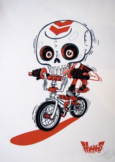 236x333 Bmx Art Print Great Font L Think For Theme Bmx