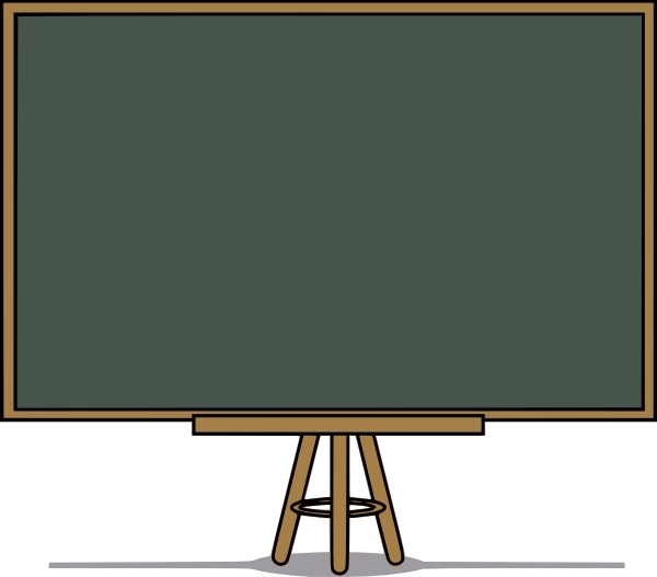 600x527 Chalk Board Clip Art Free Vector In Open Office Drawing Svg ( Svg