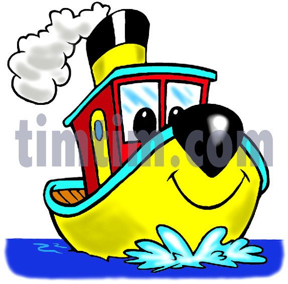 574x566 Free Drawing Of A Tugboat From The Category Boat Amp Sail