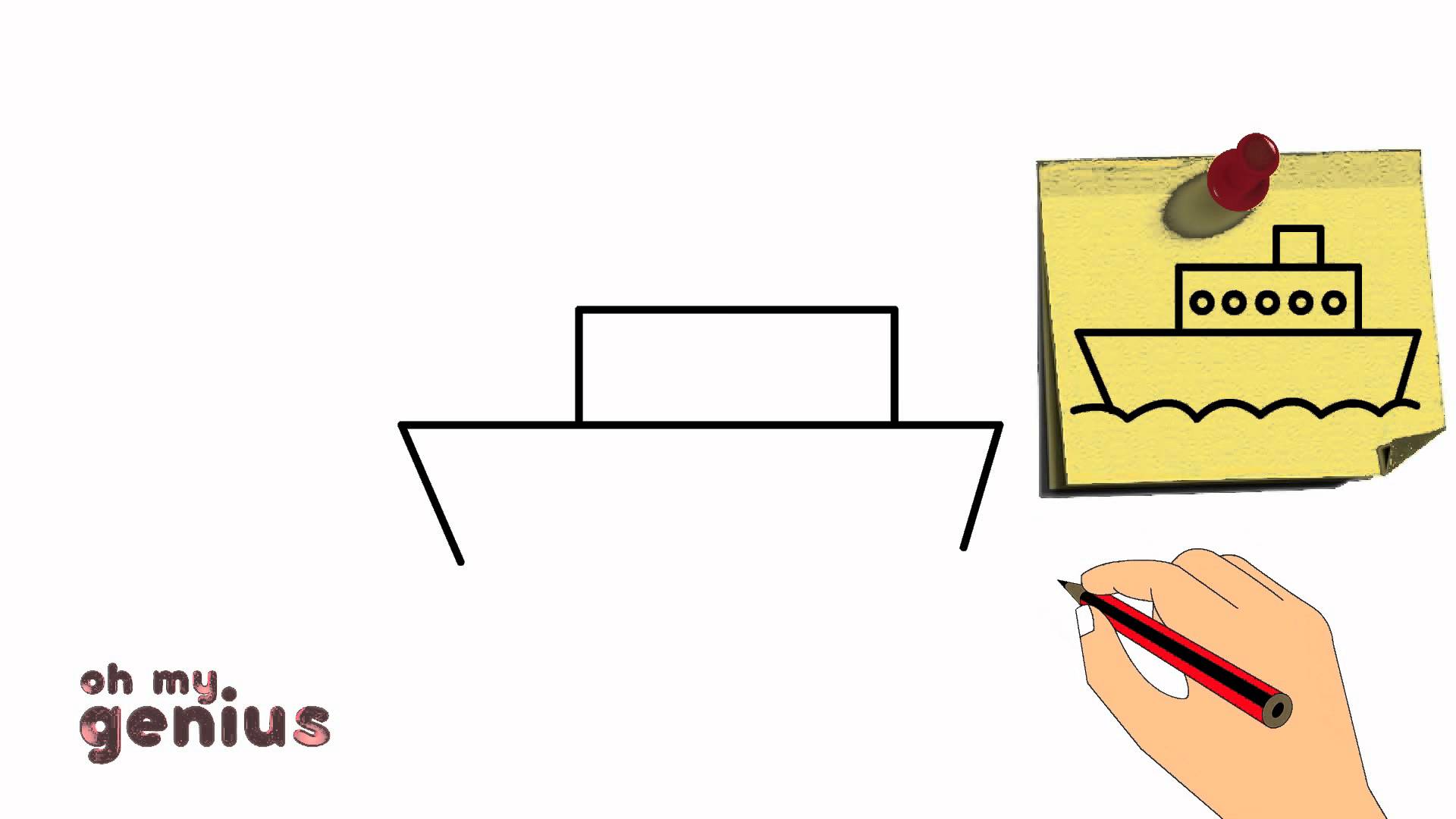 1920x1080 How To Draw A Steam Boat