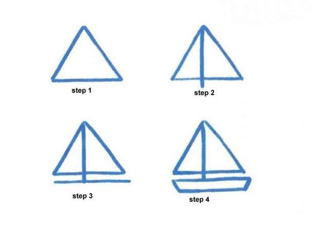 620x438 How To Draw Transport How To Draw A Sailing Boat Easy Step By Step