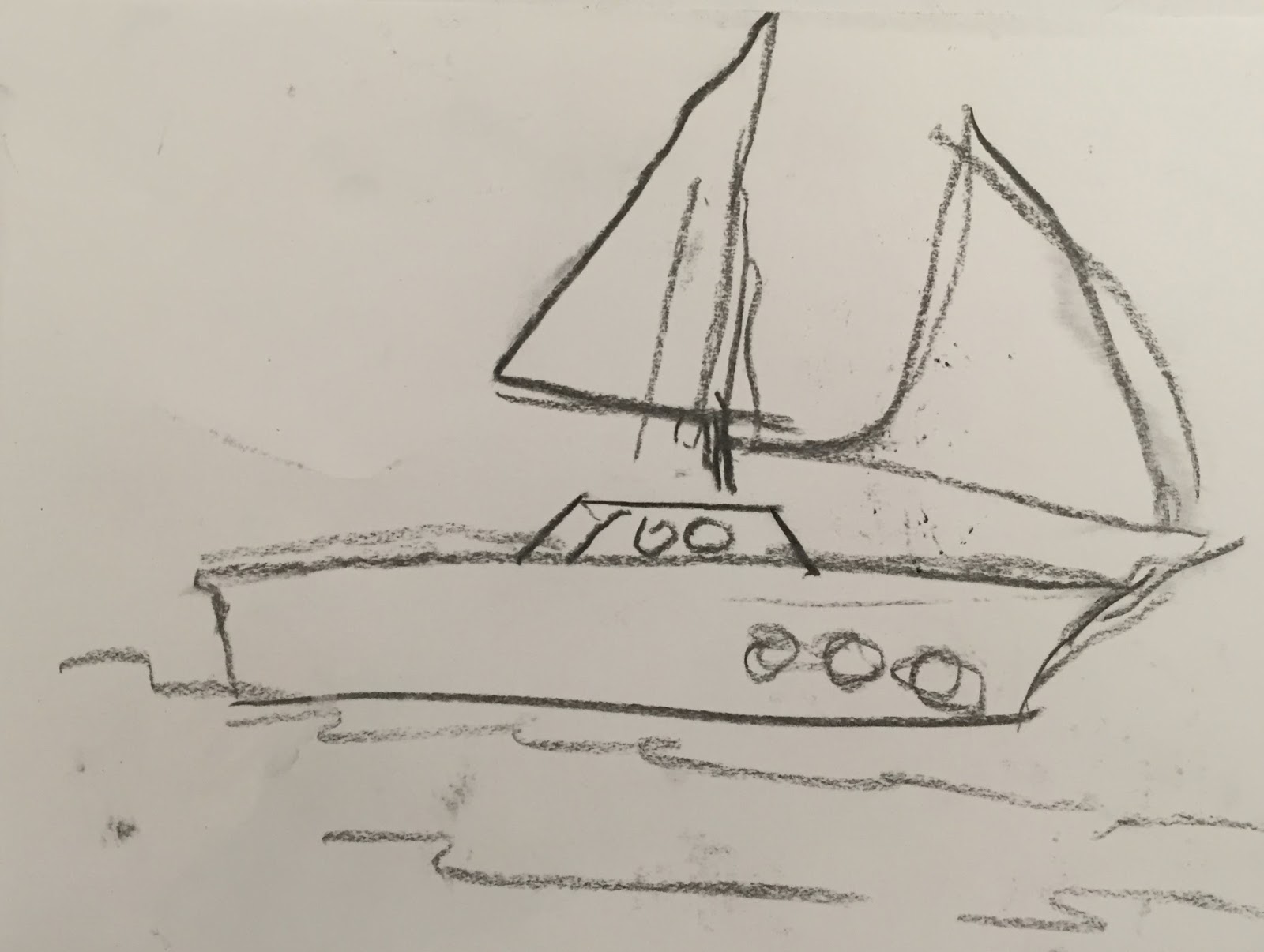 1600x1206 Doodlebug Dabblings Drawing Boats And Learning Composition Skills